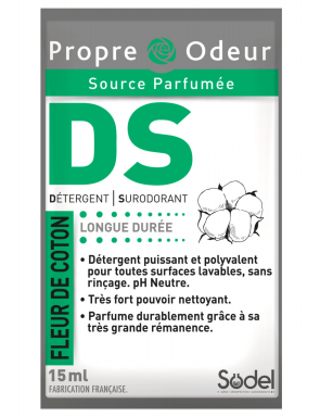 30 doses Fleur de couton détergent surodorant 15 ml