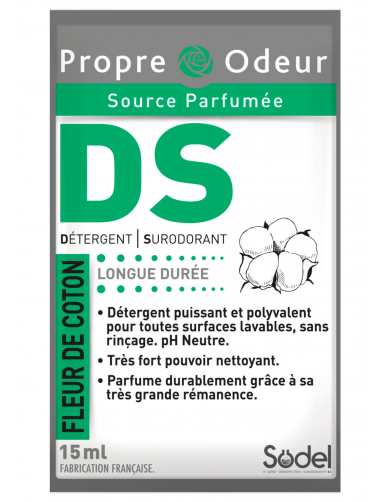 FLEUR DE COTON DS (Détergent surodorant) 30X15 ml