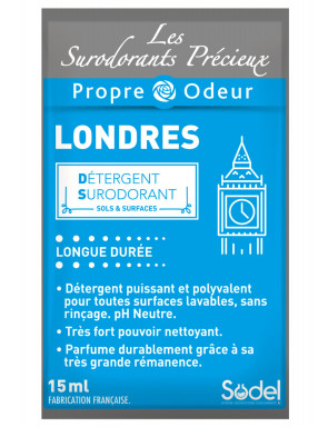 30 doses Londres détergent surodorant 15 ml