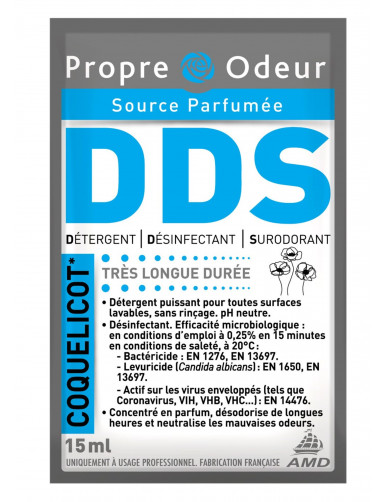 30 doses Coquelicot détergent désinfectant surdorant 15 ml